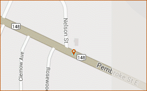 Eastwood Florists map thumbnail, 700 Pembroke St E Pembroke ON K8A 3M